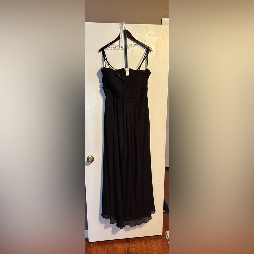 Bill Levkoff Black Bridesmaid Dress